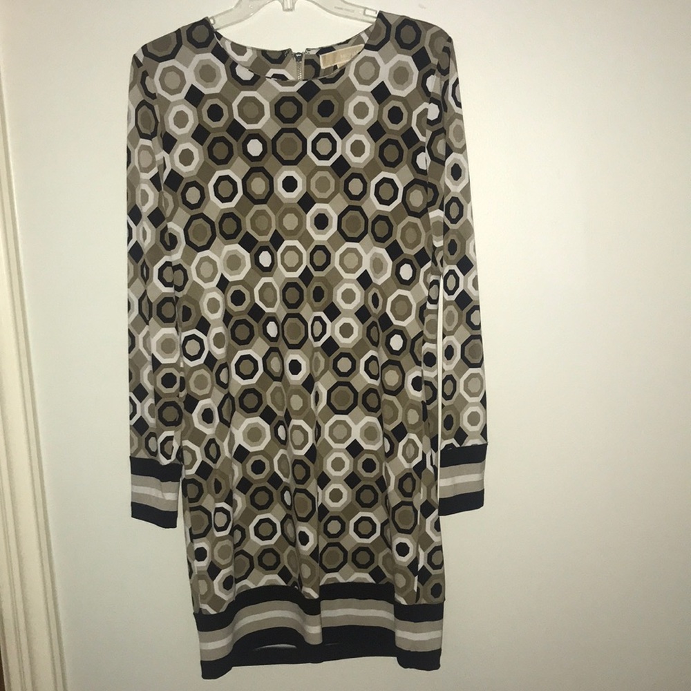 long sleeve michael kors dress size 8 - nwot